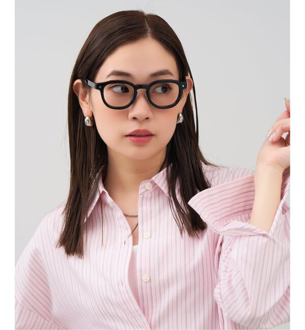  「Zoff｜JOURNAL STANDARD relume ジャーナルスタンダードレリューム  ボストン型 メガネ |  レンズ交換券付」|メガネ|