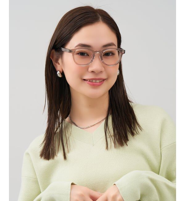  「Zoff｜JOURNAL STANDARD relume ジャーナルスタンダードレリューム  ボストン型 メガネ |  レンズ交換券付」|メガネ|