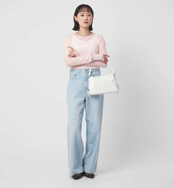 UNITED ARROWS green label relaxing「レディ シアー クルーネック カットソー」|Tシャツ・カットソー|