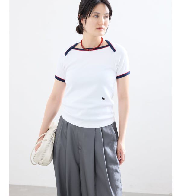 IENA「Girls Department Club DOUBLE BIND TEE Tシャツ GDC26A-002」|Tシャツ・カットソー|