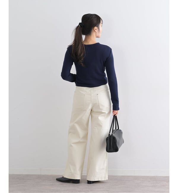 U by SPICK&SPAN「ヴィンテージライクチノパンツ」|チノ|