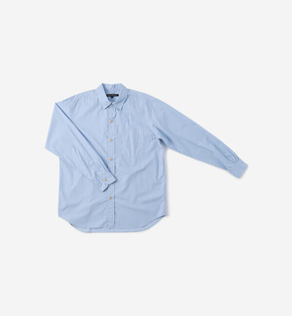 LABOUR AND WAIT「LABOUR AND WAIT | REGULAR COLLAR SHIRT MEN」|シャツ・ブラウス|SAX