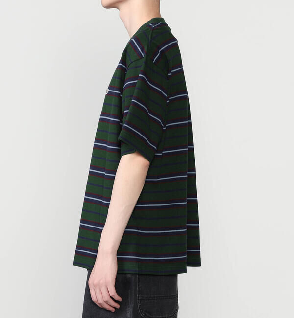  「SCYE BASICS |〈別注〉コットン 鹿の子ボーダーTシャツ MEN」|Tシャツ・カットソー|
