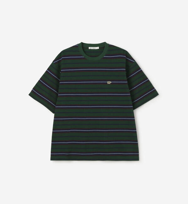  「SCYE BASICS |〈別注〉コットン 鹿の子ボーダーTシャツ MEN」|Tシャツ・カットソー|