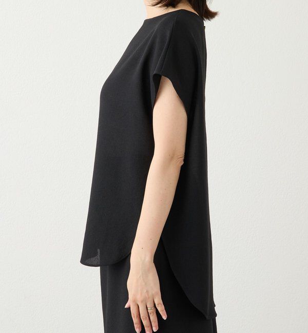  「【セットアップ着用可能/ドライタッチ/シワになりにくい】メッシュフレンチブラウス」|シャツ・ブラウス|