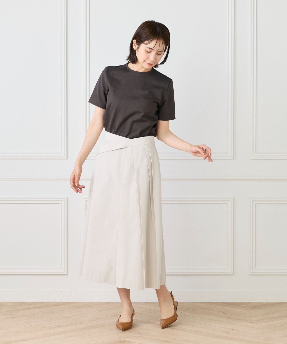 la veille by SUPERIOR CLOSET「シンプルTシャツ」|Tシャツ・カットソー|