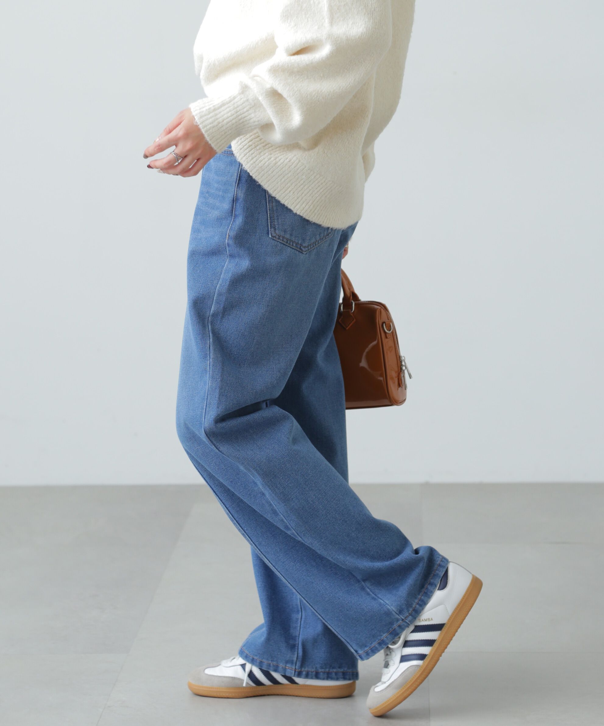  「センターシームストレートデニム」|その他|