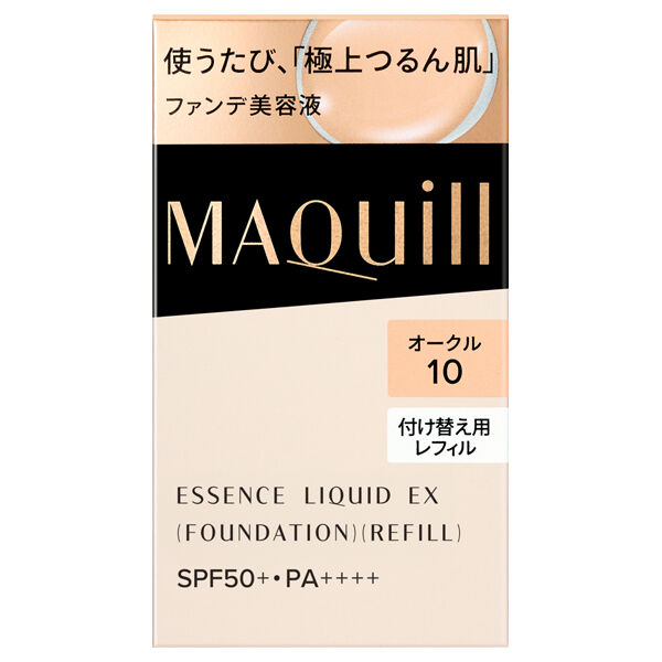  「マキアージュ エッセンスリキッド EX オークル10 詰替え/美容液のようにのび広がる (24mL)」|ファンデーション|