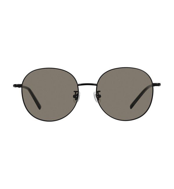  「【WEB 限定】Zoff｜takashi kumagai ボストン型 サングラス 丸型｜メタルフレーム｜紫外線対策 UVカット  」|サングラス|