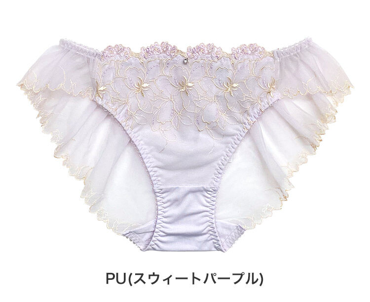 intesucre「アンテシュクレ なでしこブラ IBT371ペア バックレースショーツ M/L ISD371」|インナー|PU