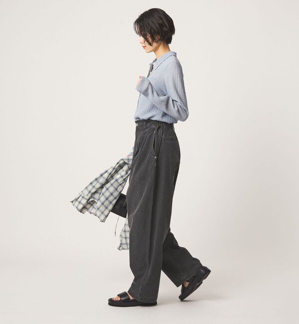 UNITED ARROWS green label relaxing「【WEB限定】＜at ease＞カーブ デニム パンツ」|デニム|