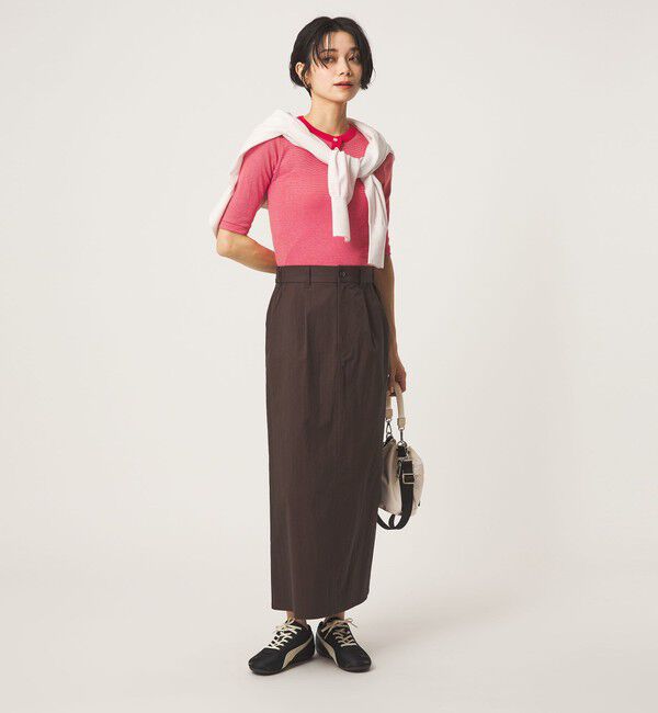 UNITED ARROWS green label relaxing「＜Robert P. Miller＞ヘンリーネック 5分袖 プルオーバー カットソー」|Tシャツ・カットソー|