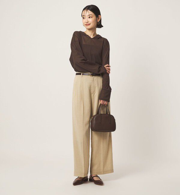 UNITED ARROWS green label relaxing「シアー フーディー プルオーバー カットソー」|Tシャツ・カットソー|