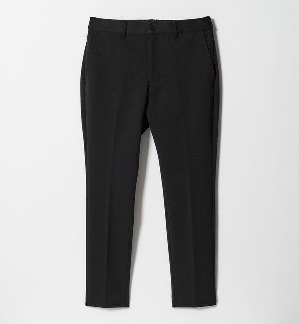 BEAUTY&YOUTH UNITED ARROWS「【WEB限定 WARDROBE SMART】ダブルニット ノープリーツ スラックス パンツ/セットアップ対応	【抗菌・防臭」|スラックス|