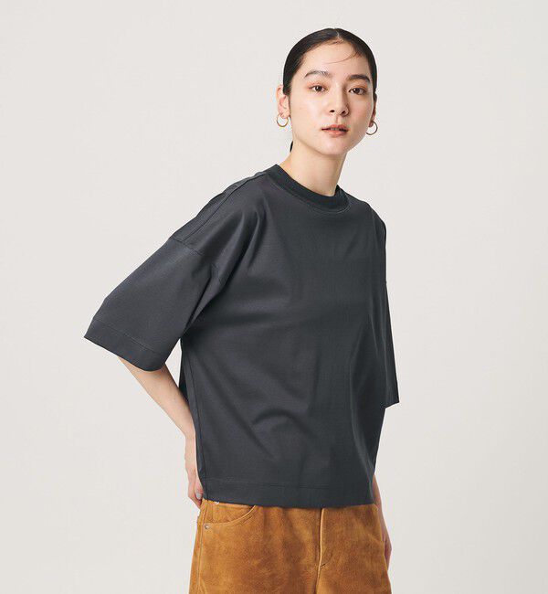 BEAUTY&YOUTH UNITED ARROWS「コットン オーバーサイズ フォルム Tシャツ」|Tシャツ・カットソー|