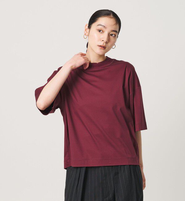 BEAUTY&YOUTH UNITED ARROWS「コットン オーバーサイズ フォルム Tシャツ」|Tシャツ・カットソー|