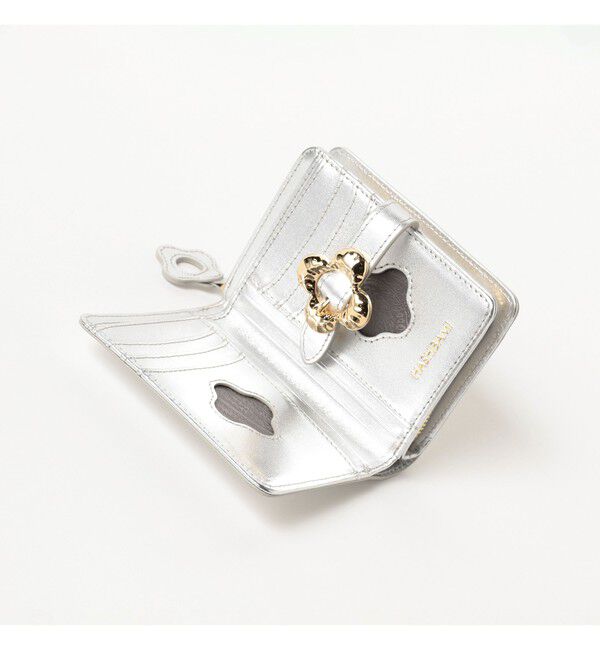 Ray BEAMS 「【WEB限定】Hashibami / 花バックル ウォレット」|財布|