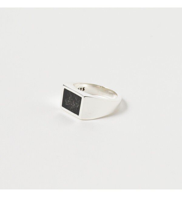 BEAMS「BEAMS｜【別注】XOLO JEWELRY / Signet Ring｜メンズ レディース 指輪 ｜シルバー925｜ギフト」|リング|