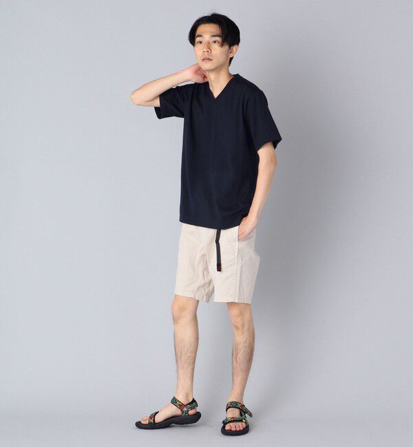 SHIPS「SHIPS: 抗菌・防臭 NANO-FINE（R） コットン Vネック Tシャツ」|Tシャツ・カットソー|
