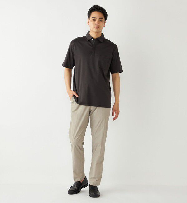 SHIPS Colors 「SHIPS Colors:〈接触冷感・抗菌防臭〉シルケット スムース ポロシャツ」|ポロシャツ|