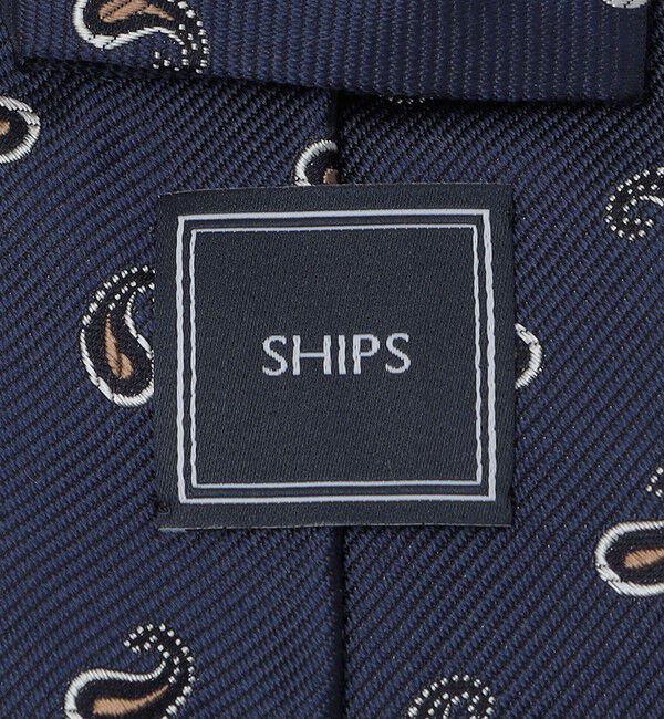 SHIPS「SHIPS: シルク ペイズリー コモン ネクタイ」|ネクタイ・蝶ネクタイ|