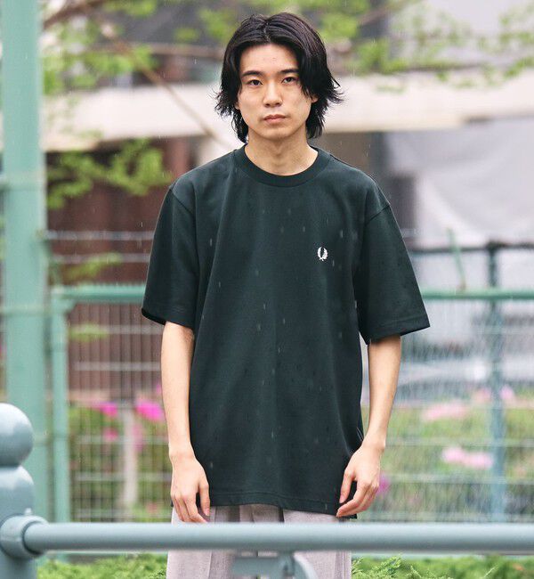 SHIPS「【SHIPS別注】FRED PERRY: ワンポイントロゴ ピケ Tシャツ 26SS」|Tシャツ・カットソー|