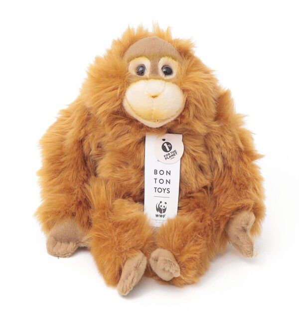 SHIPS KIDS「BON TON TOYS:WWF orangutan/chimpanzee ぬいぐるみ」|その他ベビー用品|