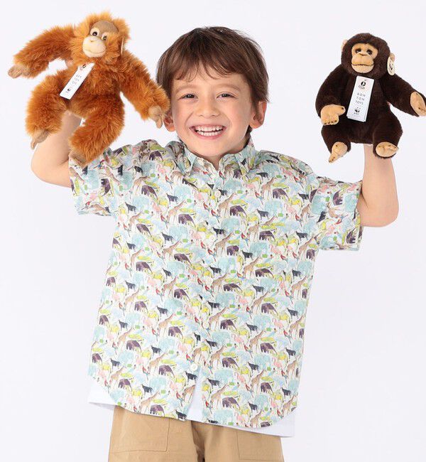 SHIPS KIDS「BON TON TOYS:WWF orangutan/chimpanzee ぬいぐるみ」|その他ベビー用品|