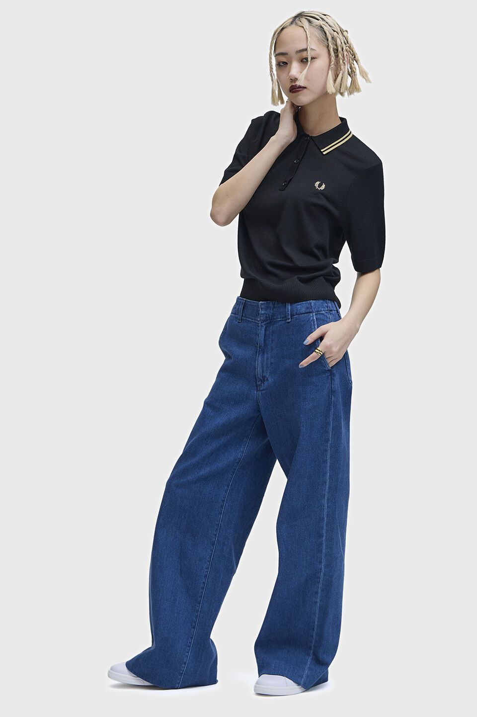 FRED PERRY 「Tipped Knitted Shirt」|ポロシャツ|