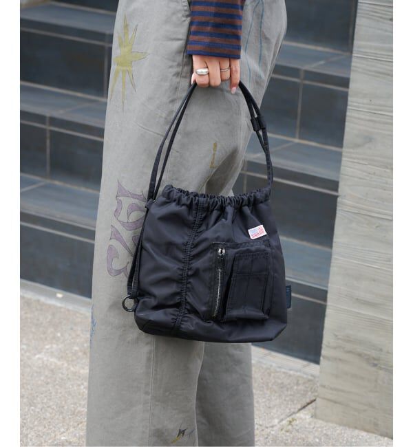 OUTDOOR PRODUCTS Usual Things「≪追加2 予約≫MA-1 DrawstringBAG」|ショルダー・メッセンジャー|