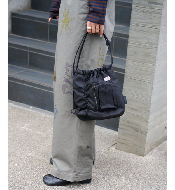 OUTDOOR PRODUCTS Usual Things「≪追加2 予約≫MA-1 DrawstringBAG」|ショルダー・メッセンジャー|