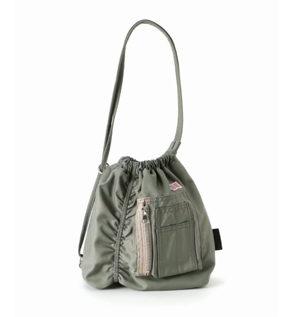 OUTDOOR PRODUCTS Usual Things「≪追加2 予約≫MA-1 DrawstringBAG」|ショルダー・メッセンジャー|