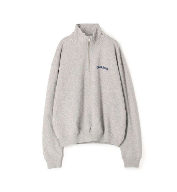 TOMORROWLAND BUYING WEAR「【別注】Les Petits Basics コットン ジッププルオーバー」|Tシャツ・カットソー|14 グレー系