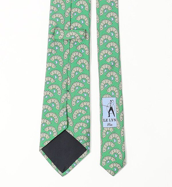 TOMORROWLAND GOODS「LE LYS シルクプリントネクタイ」|ネクタイ・蝶ネクタイ|