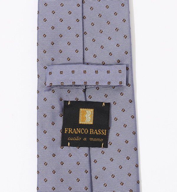TOMORROWLAND GOODS「FRANCO BASSI シルクジャガード 小紋柄ネクタイ」|ネクタイ・蝶ネクタイ|