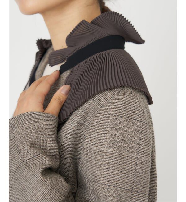 IENA「L'UNE/リュンヌ PLEATS COLLAR 付け襟」|その他|
