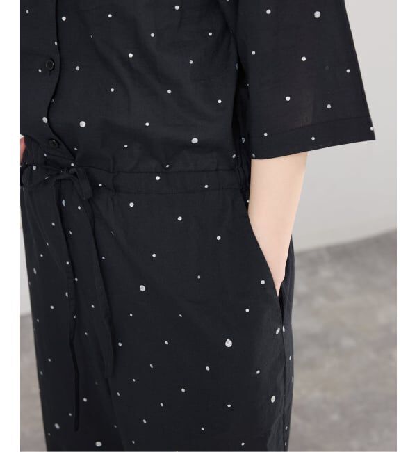 IENA「別注 COUTURE D'ADAM/クチュールドアダム Tiered Jamp suit 26SS-278」|オールインワン|
