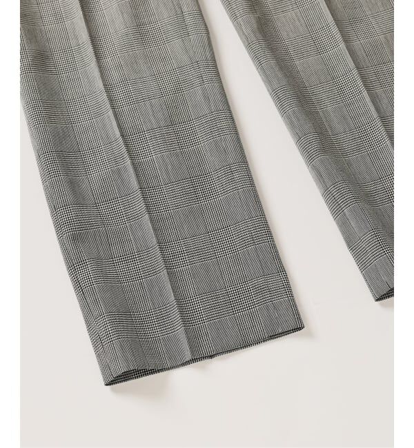 EDIFICE「COUTURE D&rsquo;ADAM (クチュール ド アダム) 別注 Officer's Trousers Glencheck」|スラックス|
