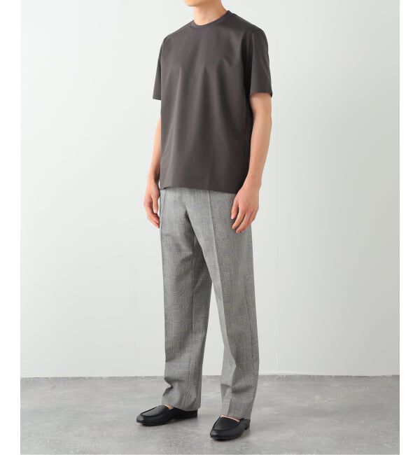 EDIFICE「COUTURE D&rsquo;ADAM (クチュール ド アダム) 別注 Officer's Trousers Glencheck」|スラックス|