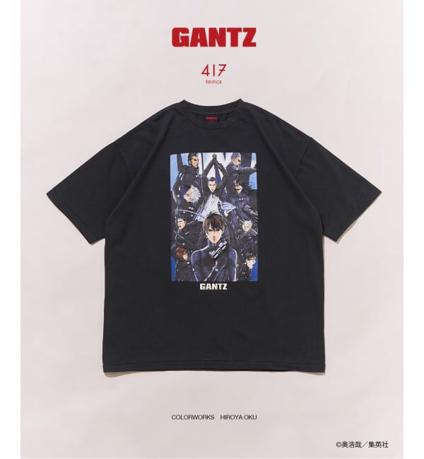 417 EDIFICE「追加｜GANTZ / ガンツ 417別注『COLOR WORKS』Tシャツ」|Tシャツ・カットソー|グレー