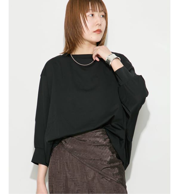 journal standard L'essage「プレーティングJERSEYドルマンプルオーバー」|Tシャツ・カットソー|