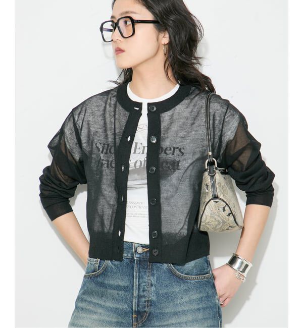 journal standard L'essage「《アンサンブル対応》ALLONGE クルーカーディガン」|カーディガン|