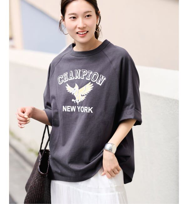 FRAMeWORK「CHAMPION/チャンピオン 別注14s/1 Jesey RAGLAN Tシャツ」|Tシャツ・カットソー|