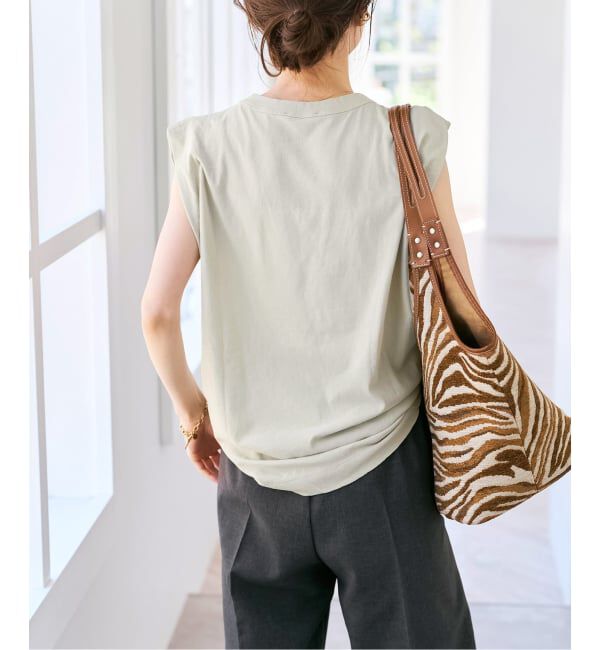 Spick and Span「《新色有り / 追加》ATON/エイトン FRESCA SINGLE JERSEY TANK TOP」|タンクトップ|