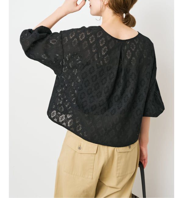 Spick and Span「《WEB限定》レースボレロブラウス」|シャツ・ブラウス|