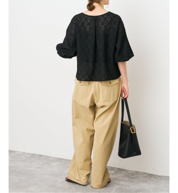 Spick and Span「《WEB限定》レースボレロブラウス」|シャツ・ブラウス|