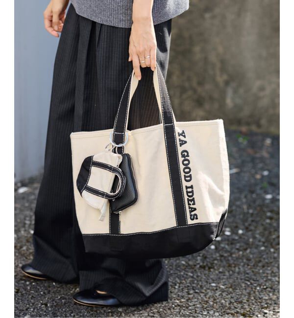 FRAMeWORK「≪WEB限定 / 追加予約≫YA GOOD IDEAS YA BIG&MINI TOTE M　2」|トートバッグ|