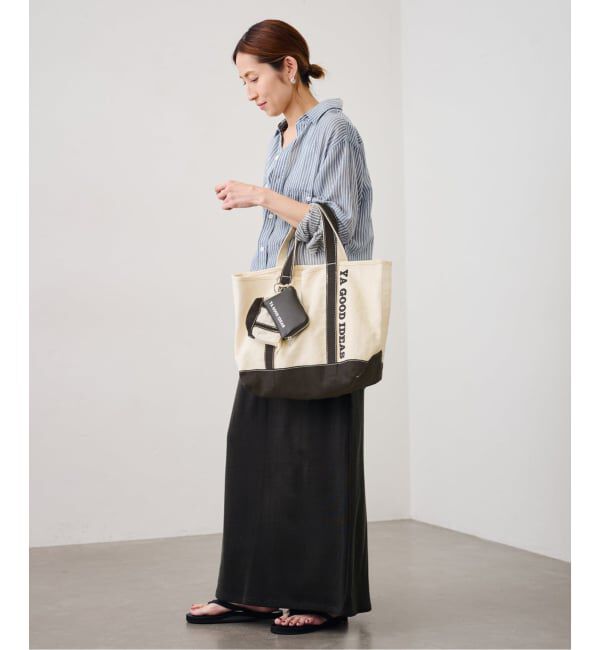 FRAMeWORK「≪WEB限定 / 追加予約≫YA GOOD IDEAS YA BIG&MINI TOTE M　2」|トートバッグ|