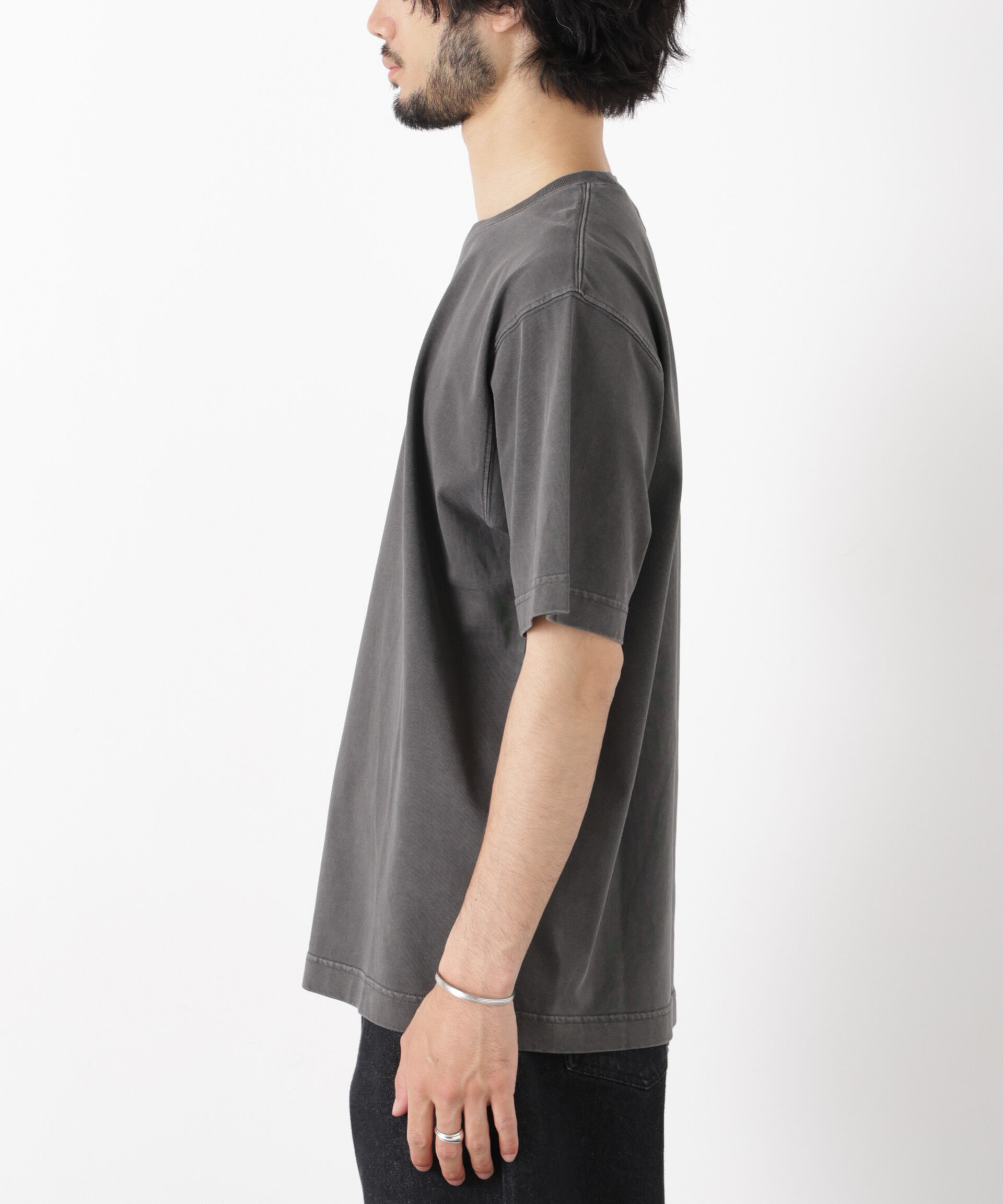 nano･universe「オーバーダイ フェードTシャツ 半袖」|Tシャツ・カットソー|