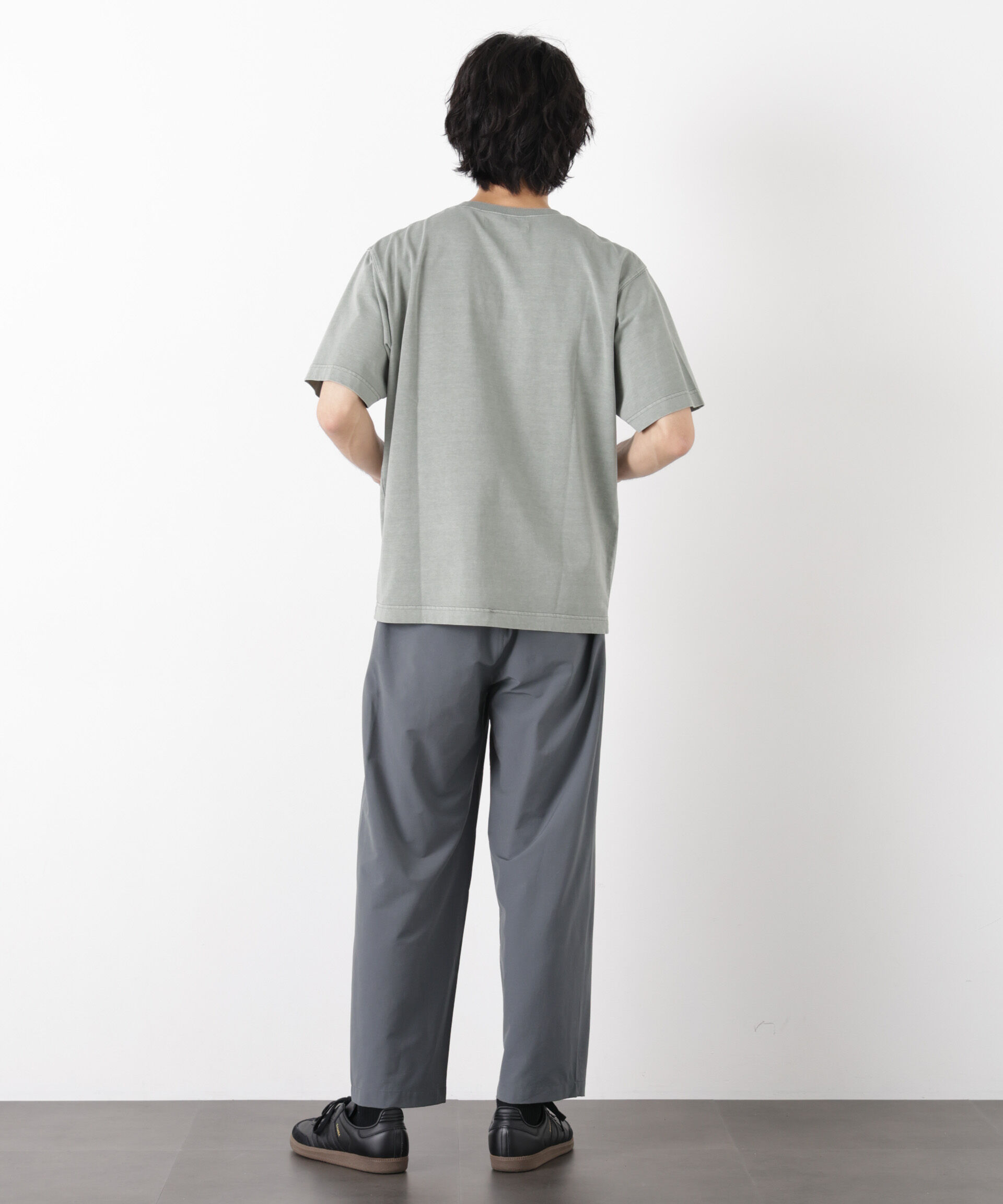nano･universe「オーバーダイ フェードTシャツ 半袖」|Tシャツ・カットソー|